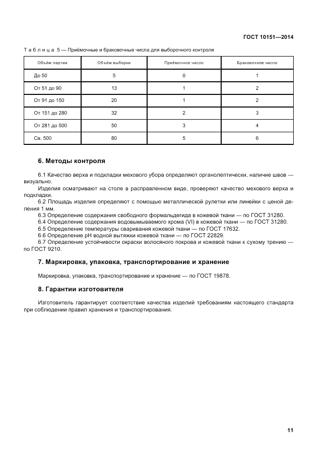 ГОСТ 10151-2014, страница 15