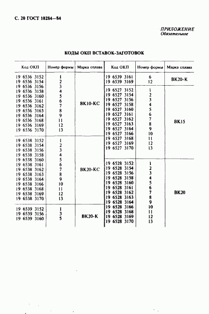 ГОСТ 10284-84, страница 22
