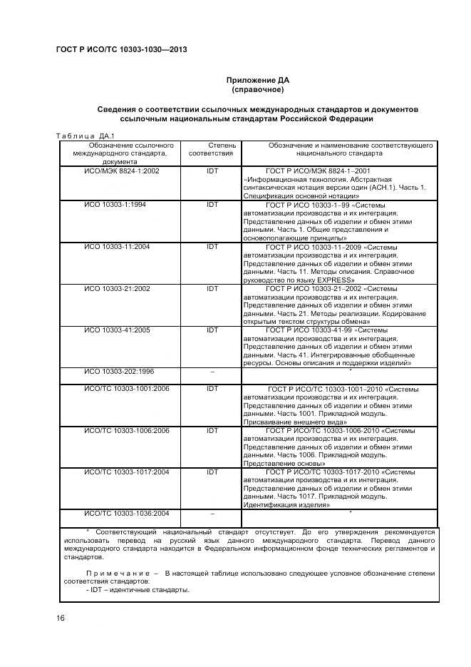 ГОСТ Р ИСО/ТС 10303-1030-2013, страница 20