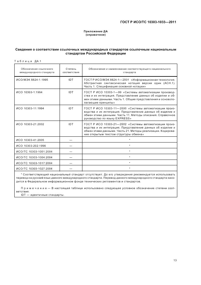 ГОСТ Р ИСО/ТС 10303-1033-2011, страница 17