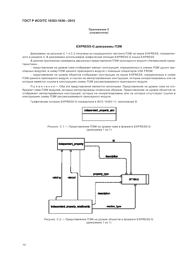 ГОСТ Р ИСО/ТС 10303-1036-2012, страница 14