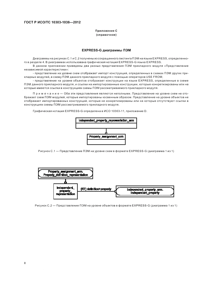 ГОСТ Р ИСО/ТС 10303-1038-2012, страница 12
