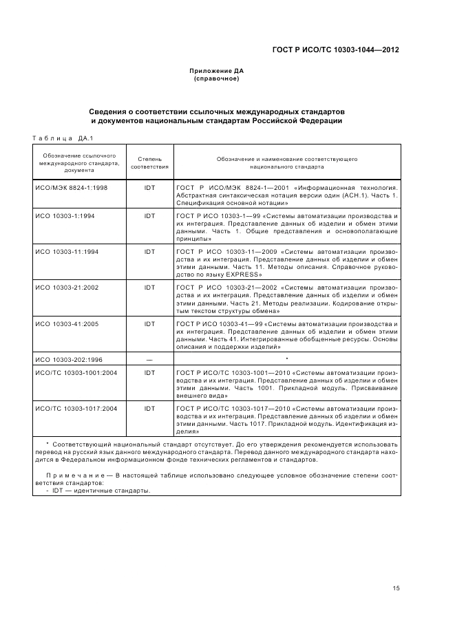 ГОСТ Р ИСО/ТС 10303-1044-2012, страница 19