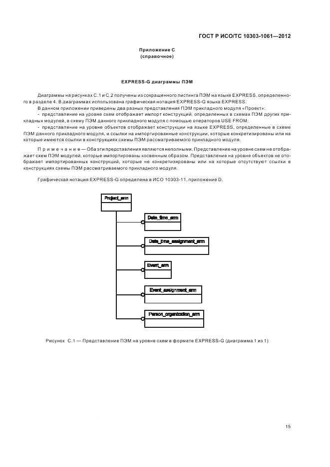 ГОСТ Р ИСО/ТС 10303-1061-2012, страница 19