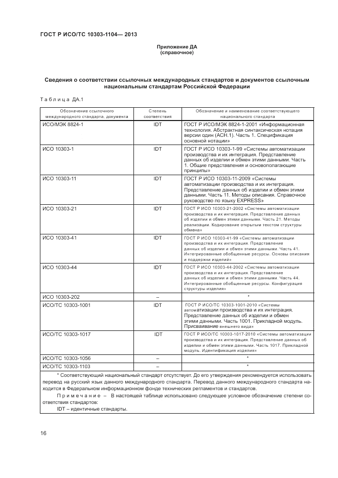 ГОСТ Р ИСО/ТС 10303-1104-2013, страница 20