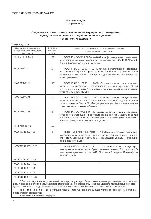 ГОСТ Р ИСО/ТС 10303-1112-2012, страница 46