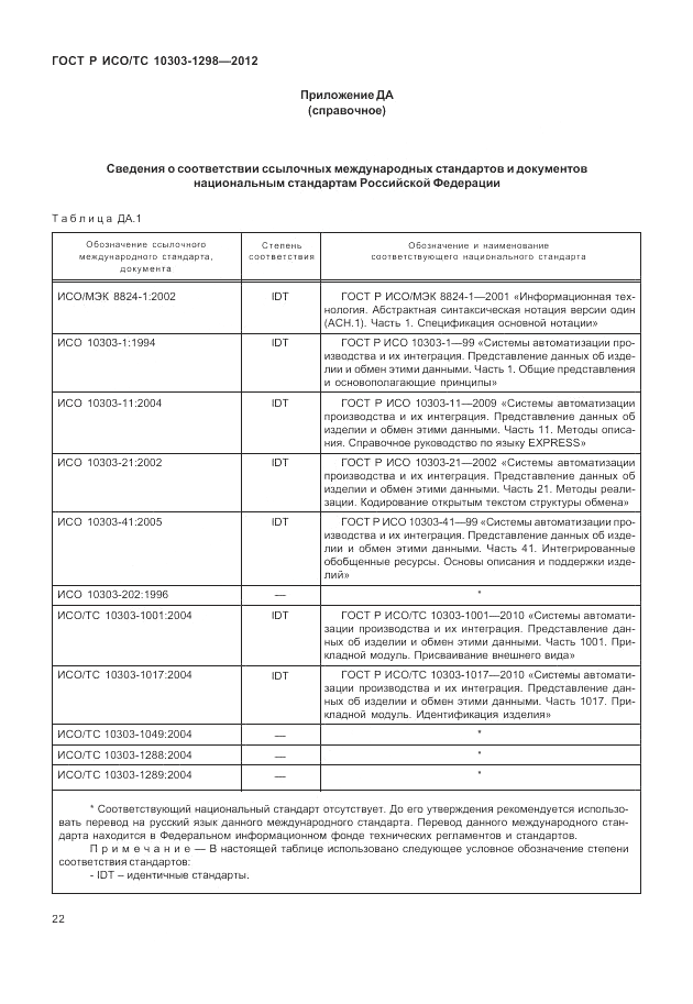 ГОСТ Р ИСО/ТС 10303-1298-2012, страница 26