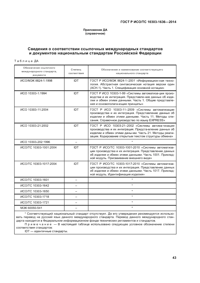 ГОСТ Р ИСО/ТС  10303-1636-2014, страница 47