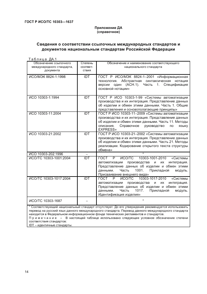 ГОСТ Р ИСО/ТС  10303-1637-2014, страница 18