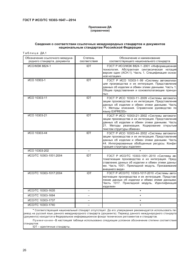 ГОСТ Р ИСО/ТС  10303-1647-2014, страница 30