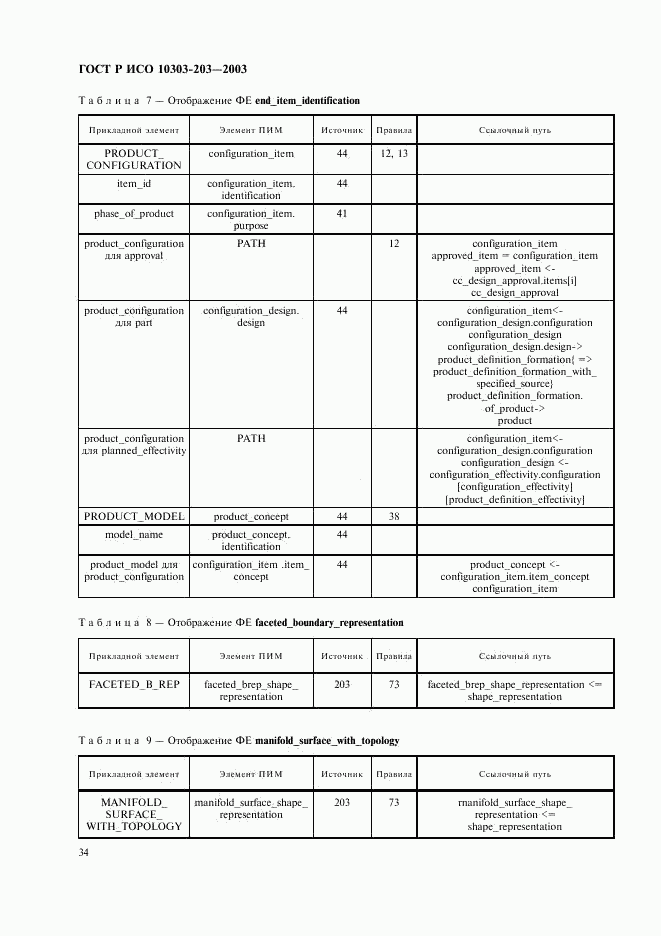 ГОСТ Р ИСО 10303-203-2003, страница 38