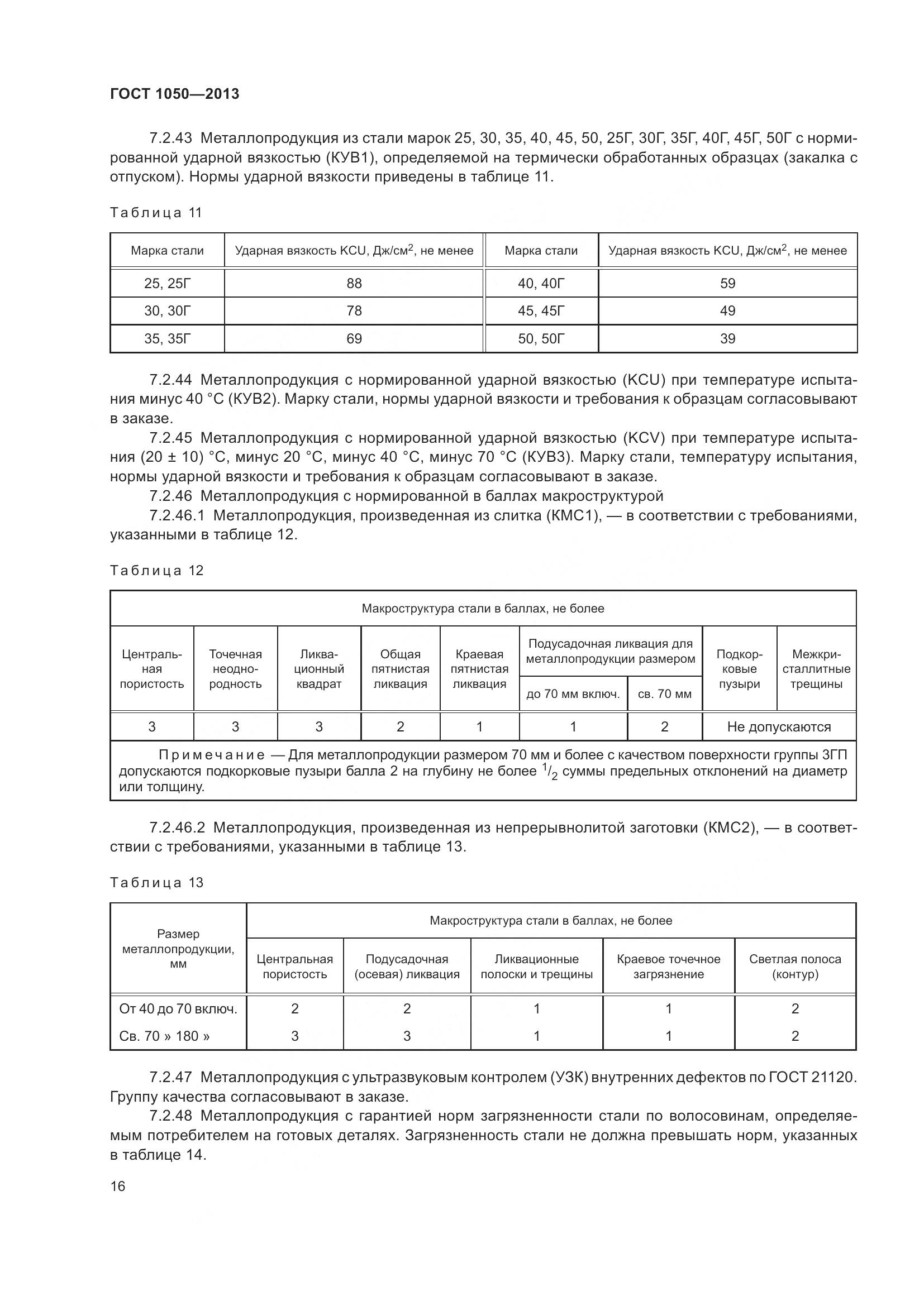 ГОСТ 1050-2013, страница 23