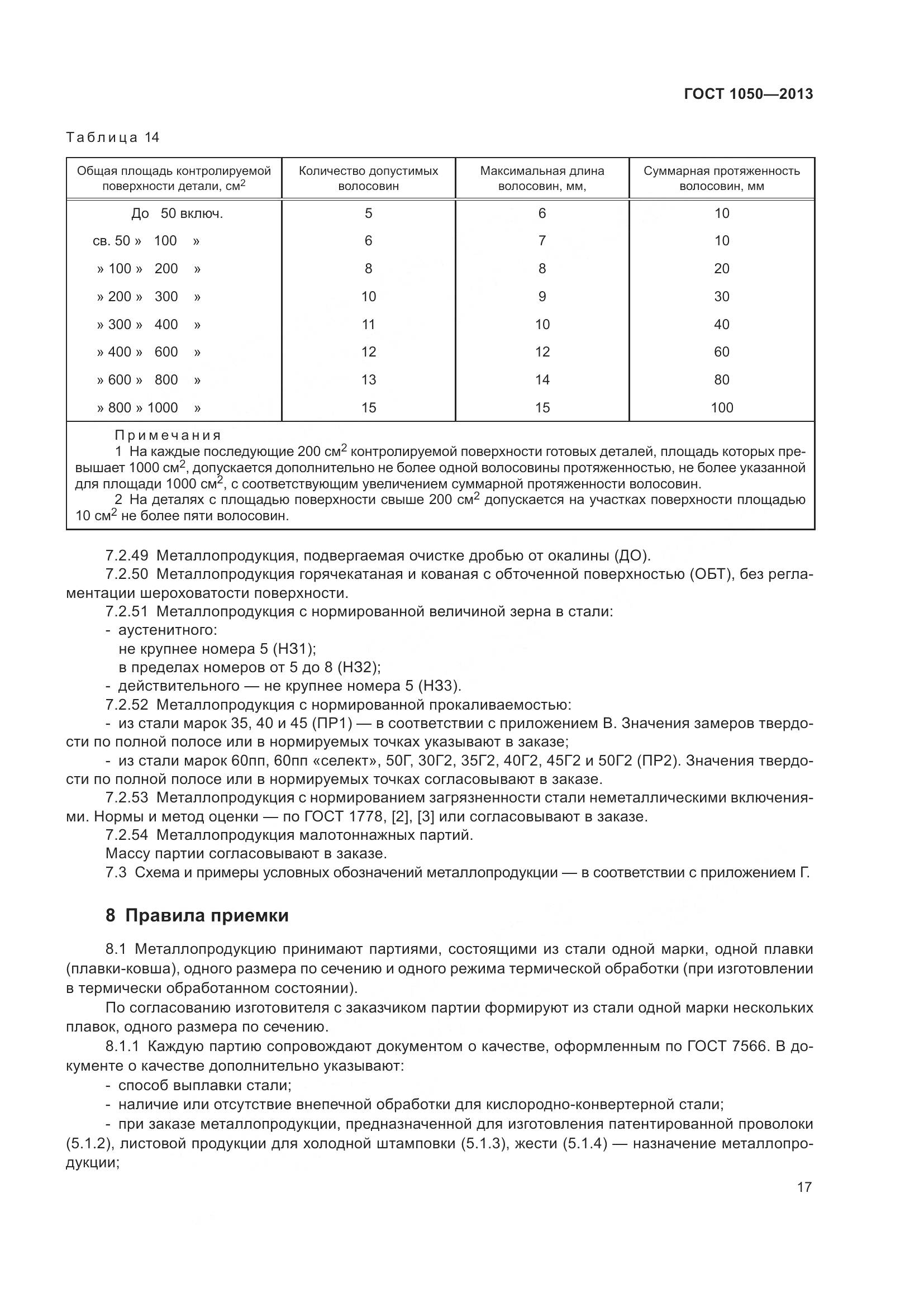 ГОСТ 1050-2013, страница 24