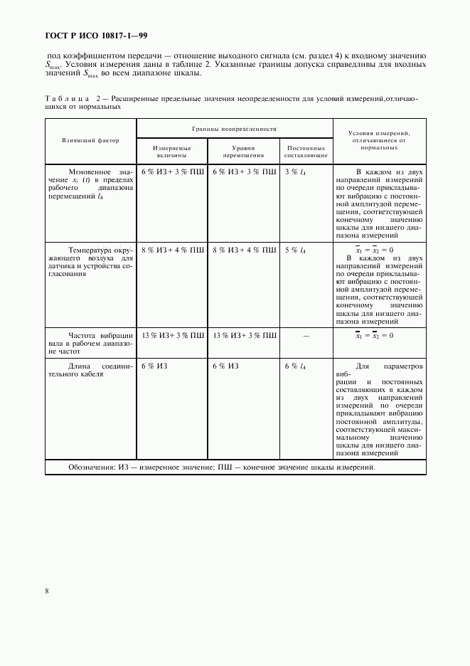 ГОСТ Р ИСО 10817-1-99, страница 11