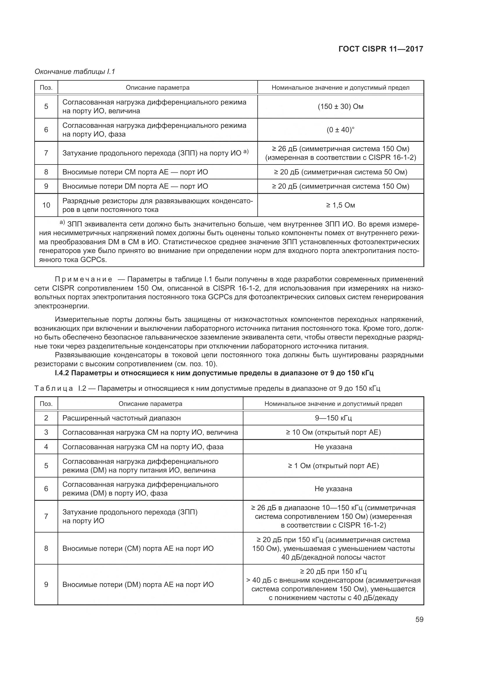 ГОСТ CISPR  11-2017, страница 66