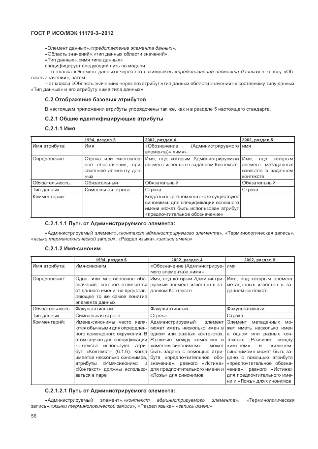 ГОСТ Р ИСО/МЭК 11179-3-2012, страница 60