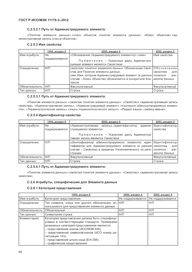 ГОСТ Р ИСО/МЭК 11179-3-2012, страница 70