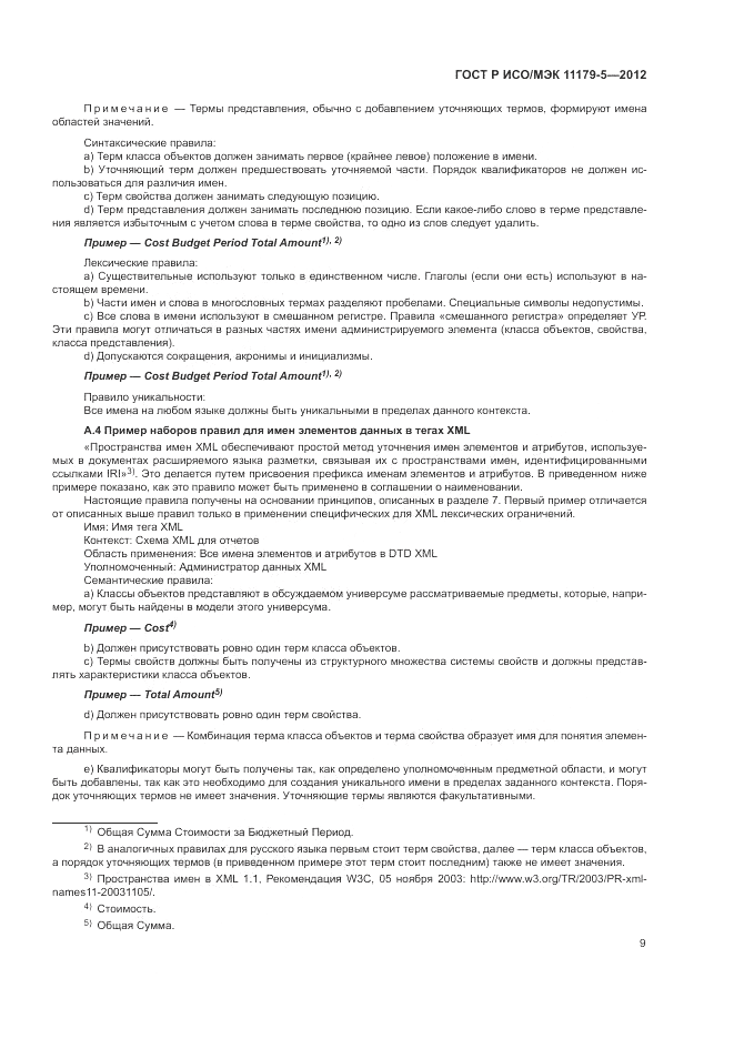 ГОСТ Р ИСО/МЭК 11179-5-2012, страница 13