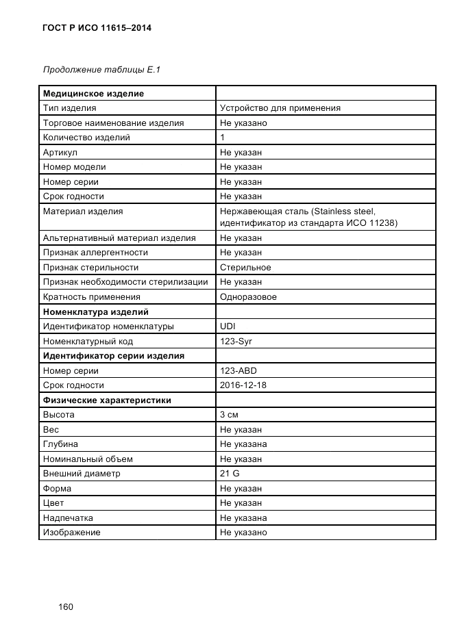 ГОСТ Р ИСО  11615-2014, страница 169