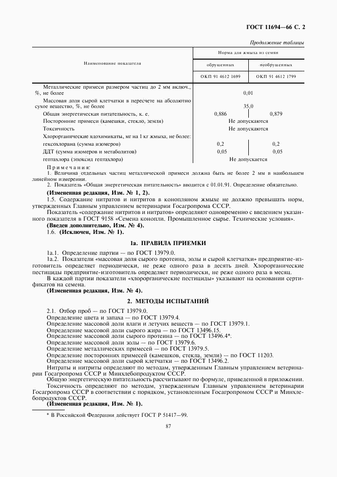 ГОСТ 11694-66, страница 2