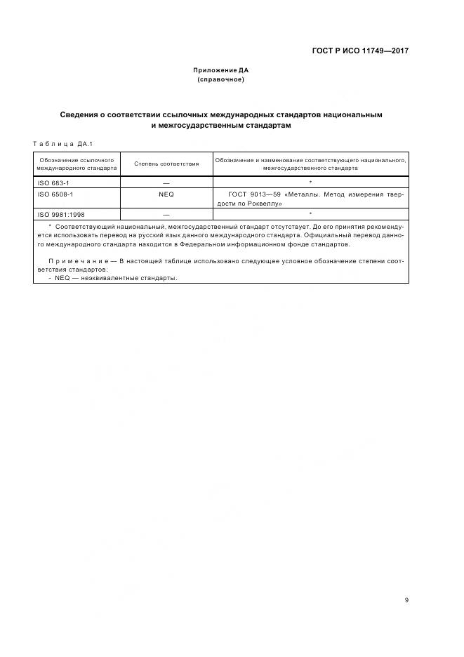 ГОСТ Р ИСО 11749-2017, страница 11