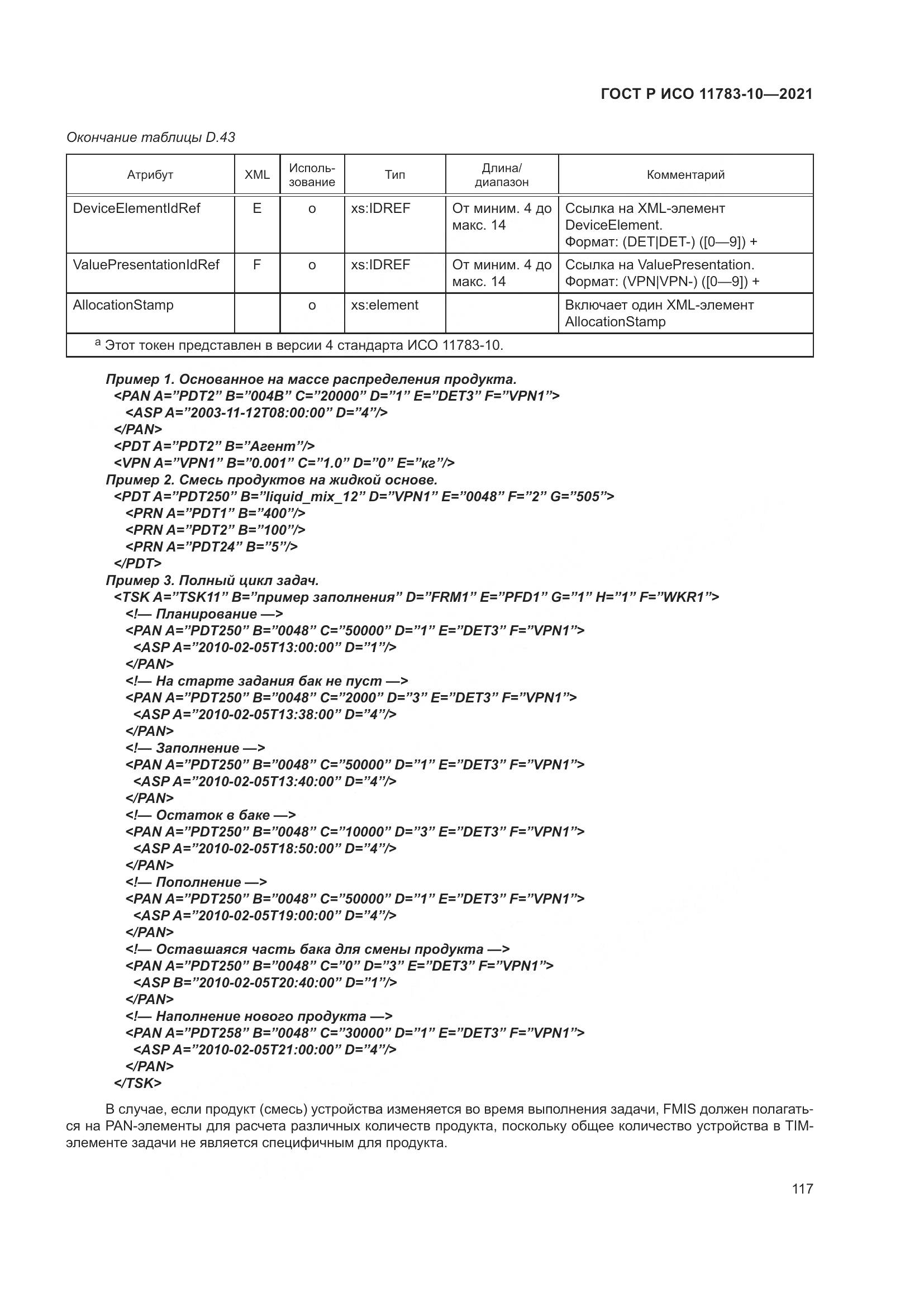 ГОСТ Р ИСО  11783-10-2021, страница 121
