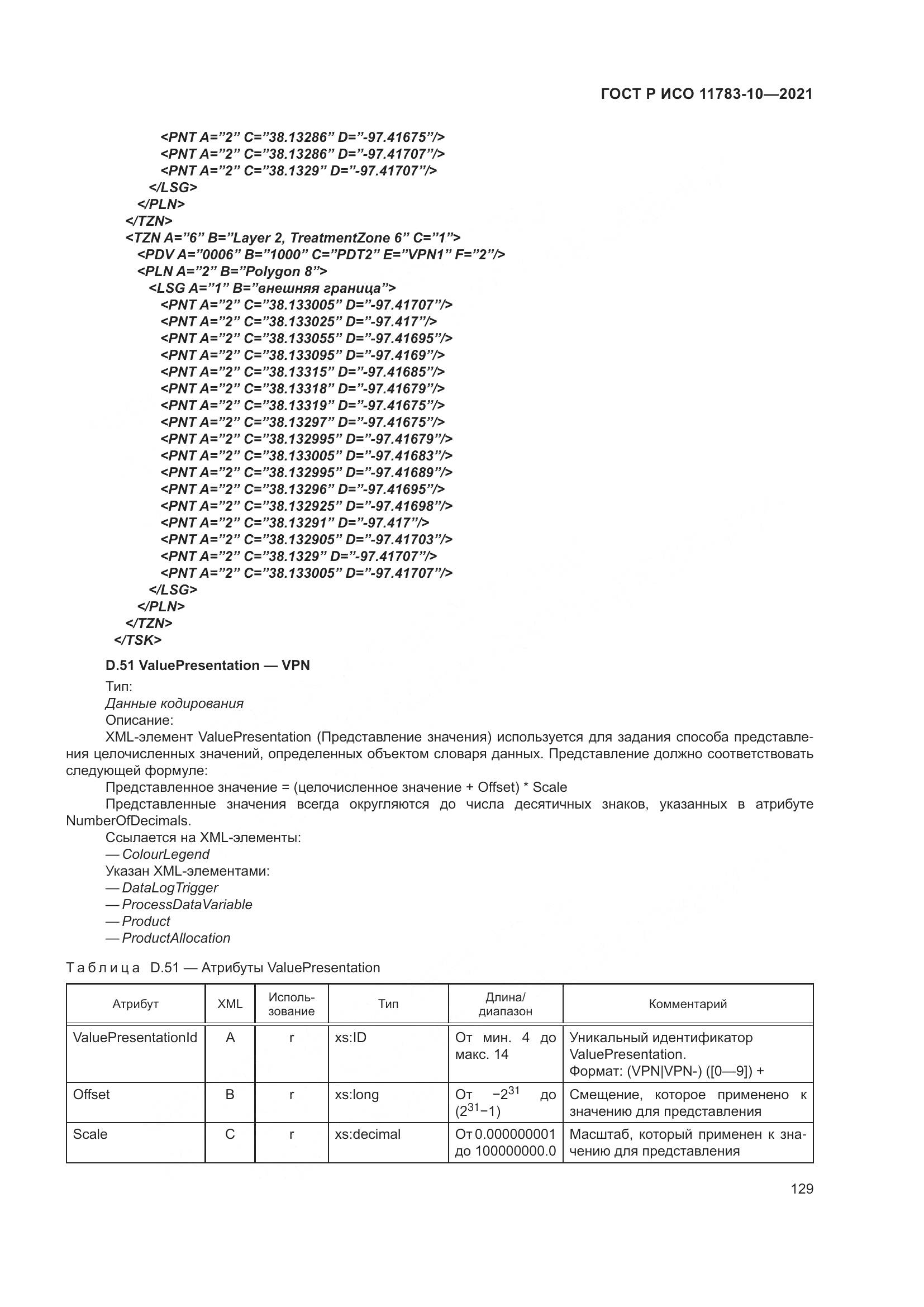 ГОСТ Р ИСО  11783-10-2021, страница 133