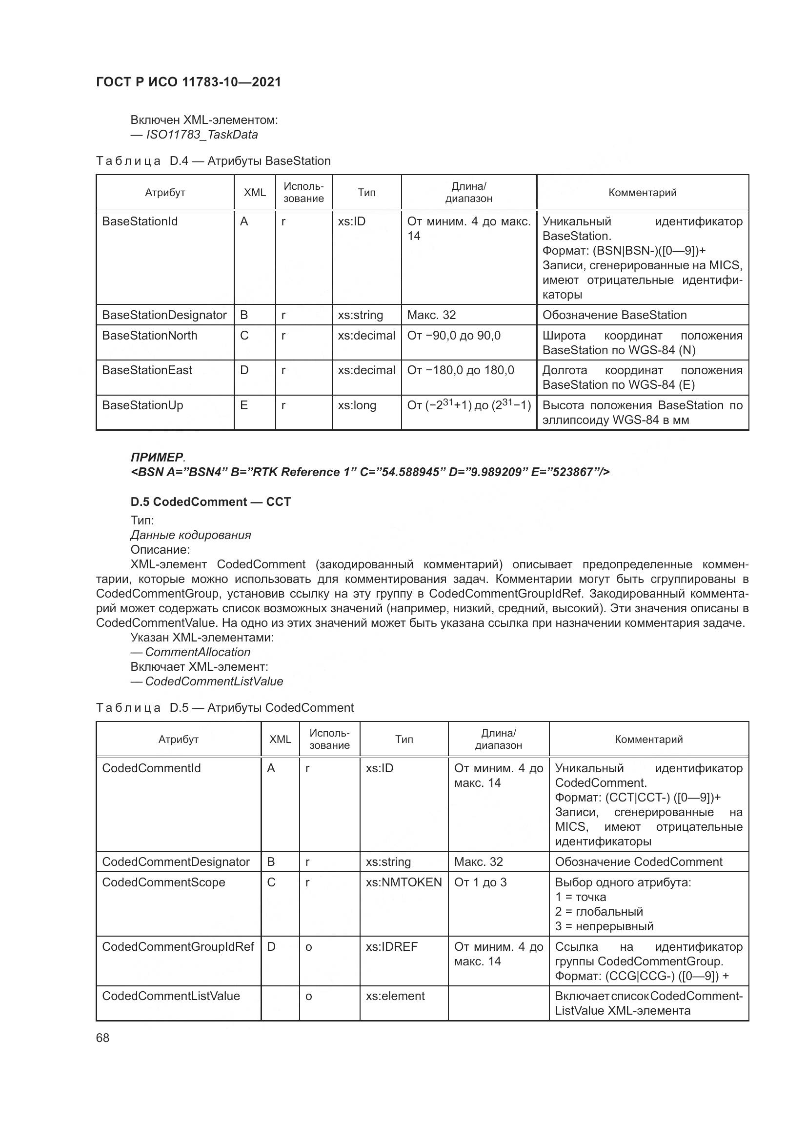 ГОСТ Р ИСО  11783-10-2021, страница 72