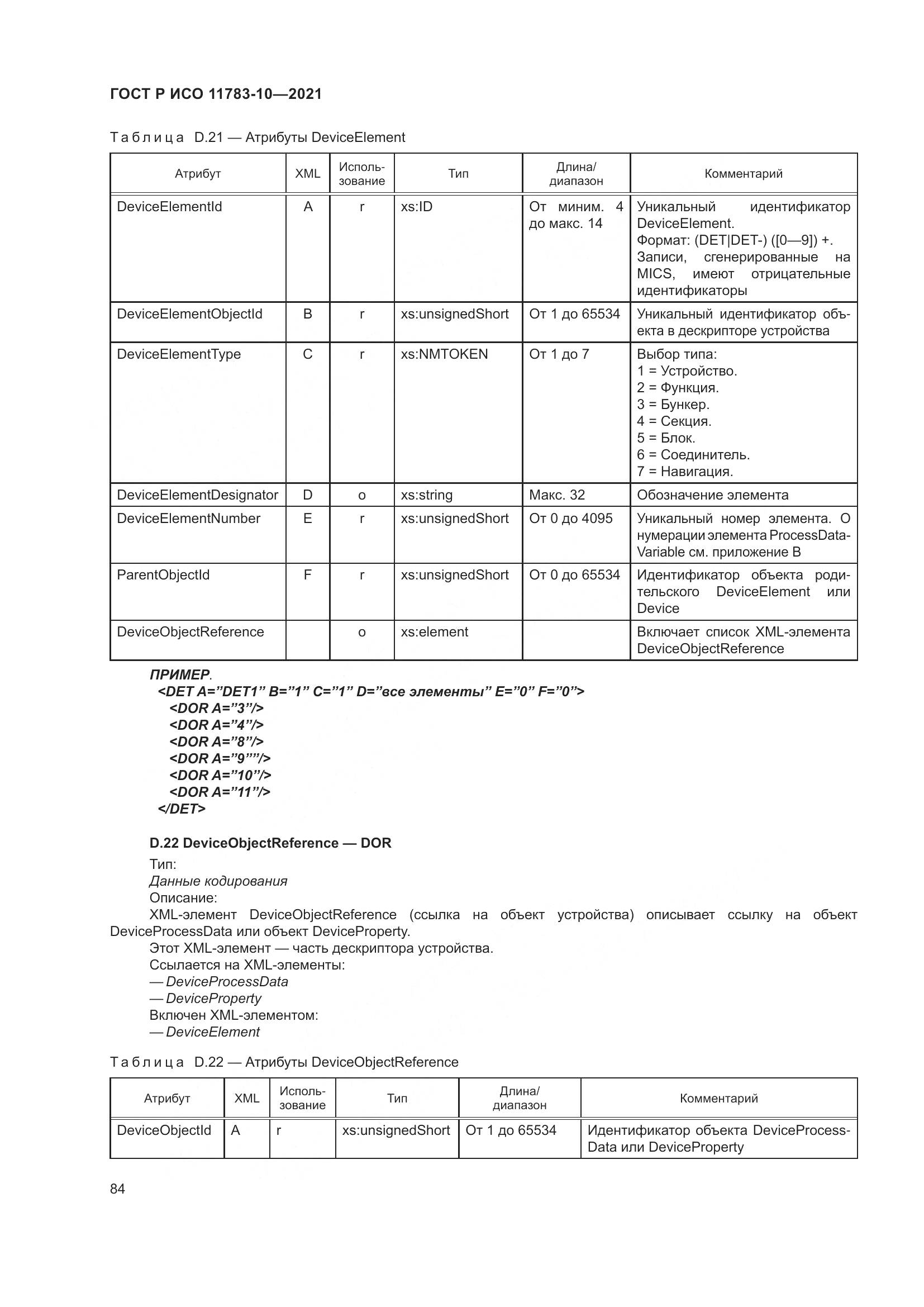 ГОСТ Р ИСО  11783-10-2021, страница 88