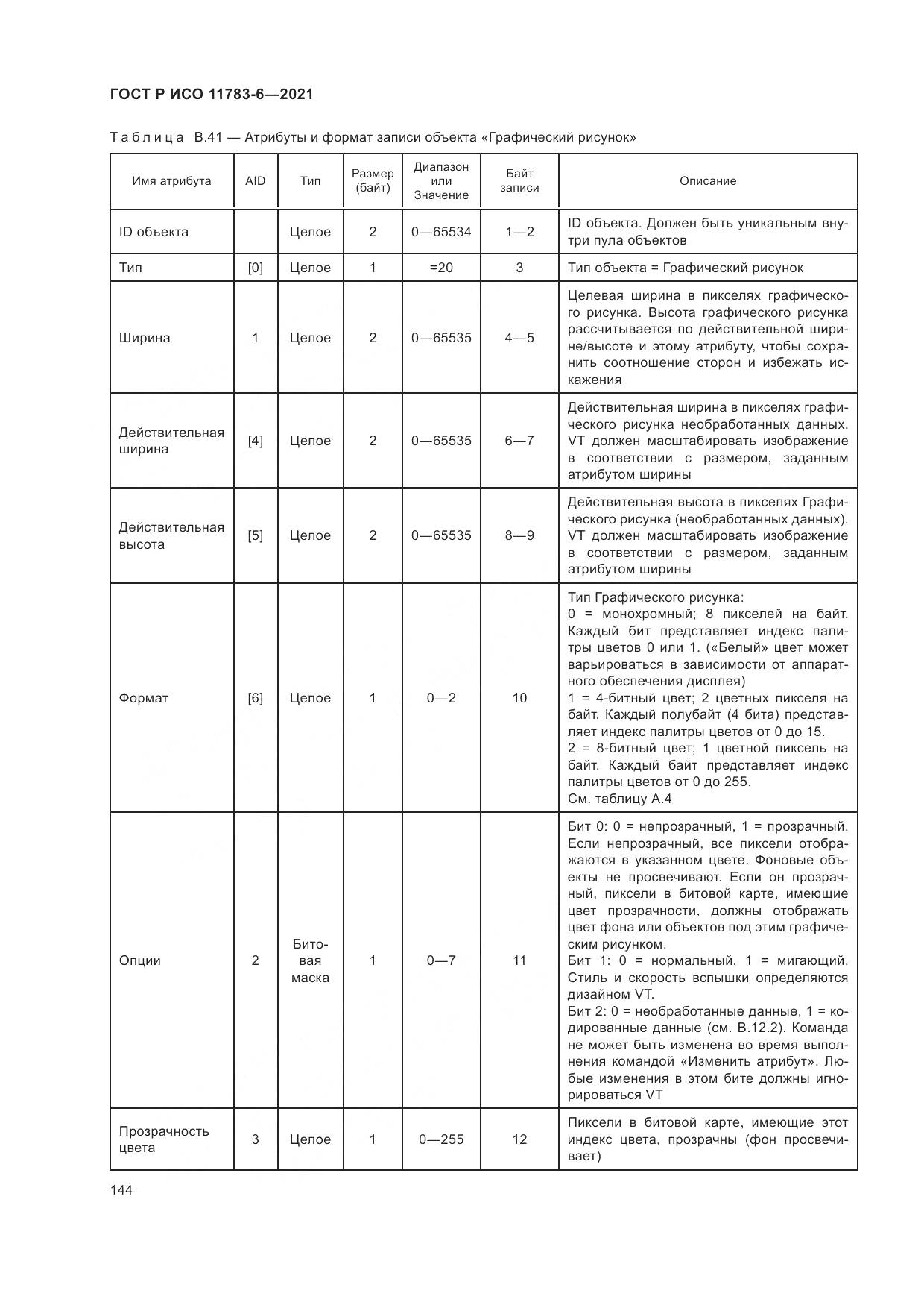 ГОСТ Р ИСО  11783-6-2021, страница 148