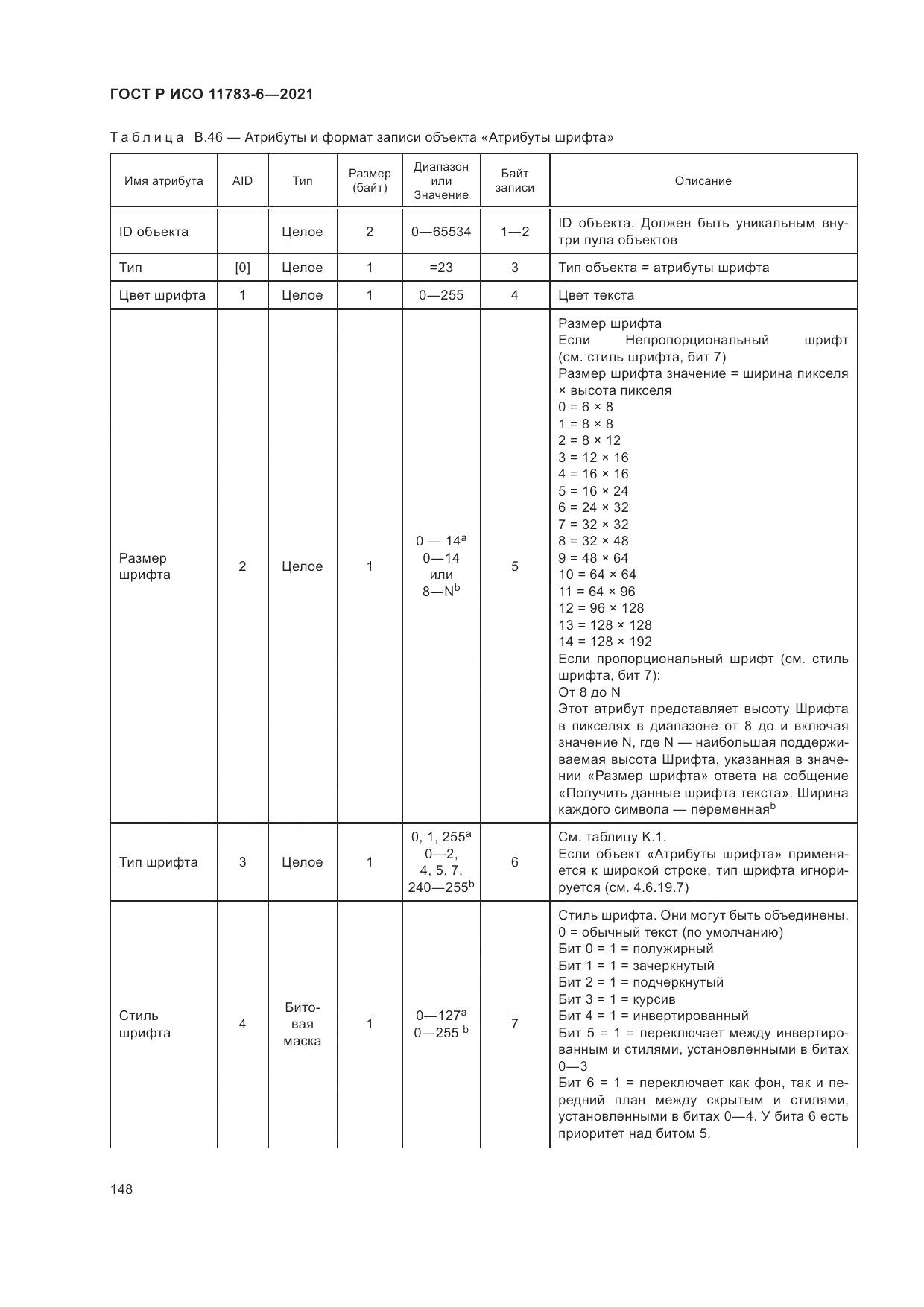 ГОСТ Р ИСО  11783-6-2021, страница 152