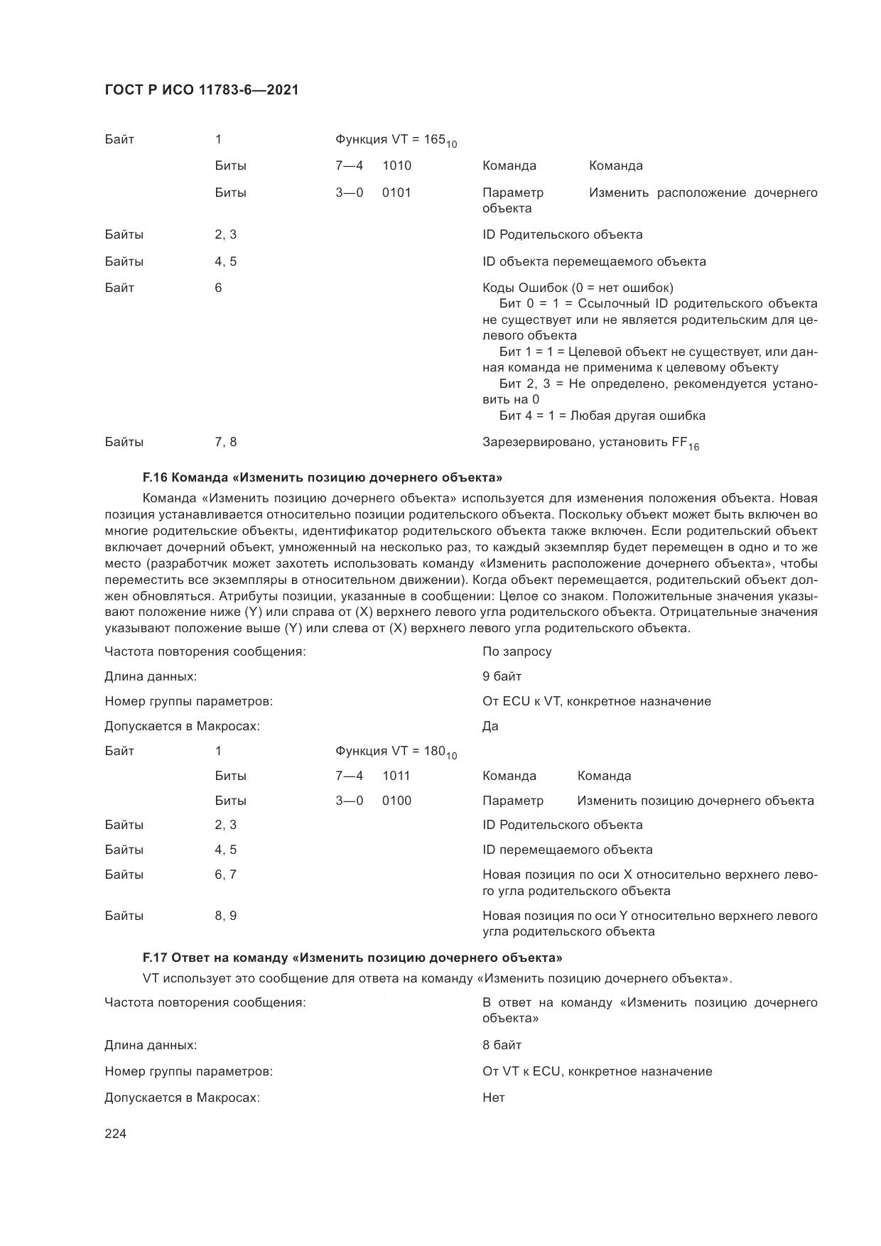 ГОСТ Р ИСО  11783-6-2021, страница 228
