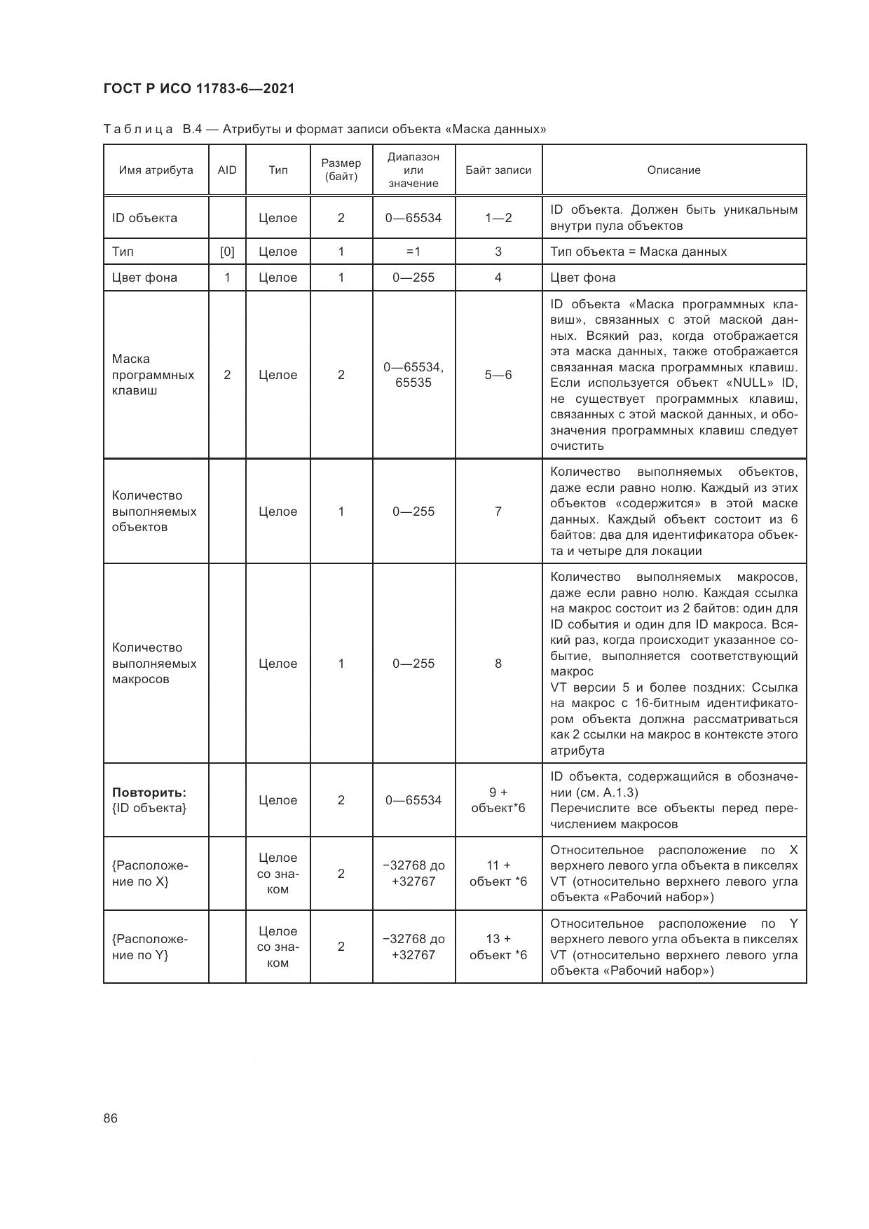 ГОСТ Р ИСО  11783-6-2021, страница 90