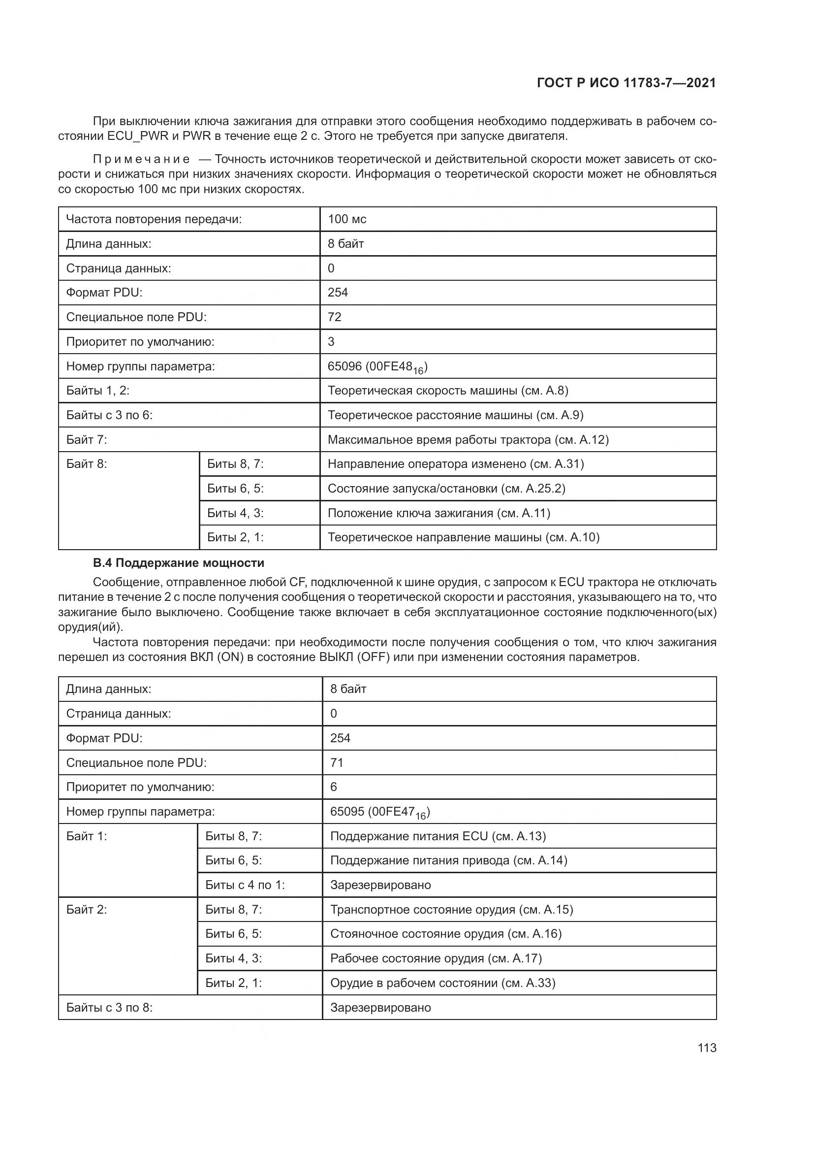ГОСТ Р ИСО  11783-7-2021, страница 117