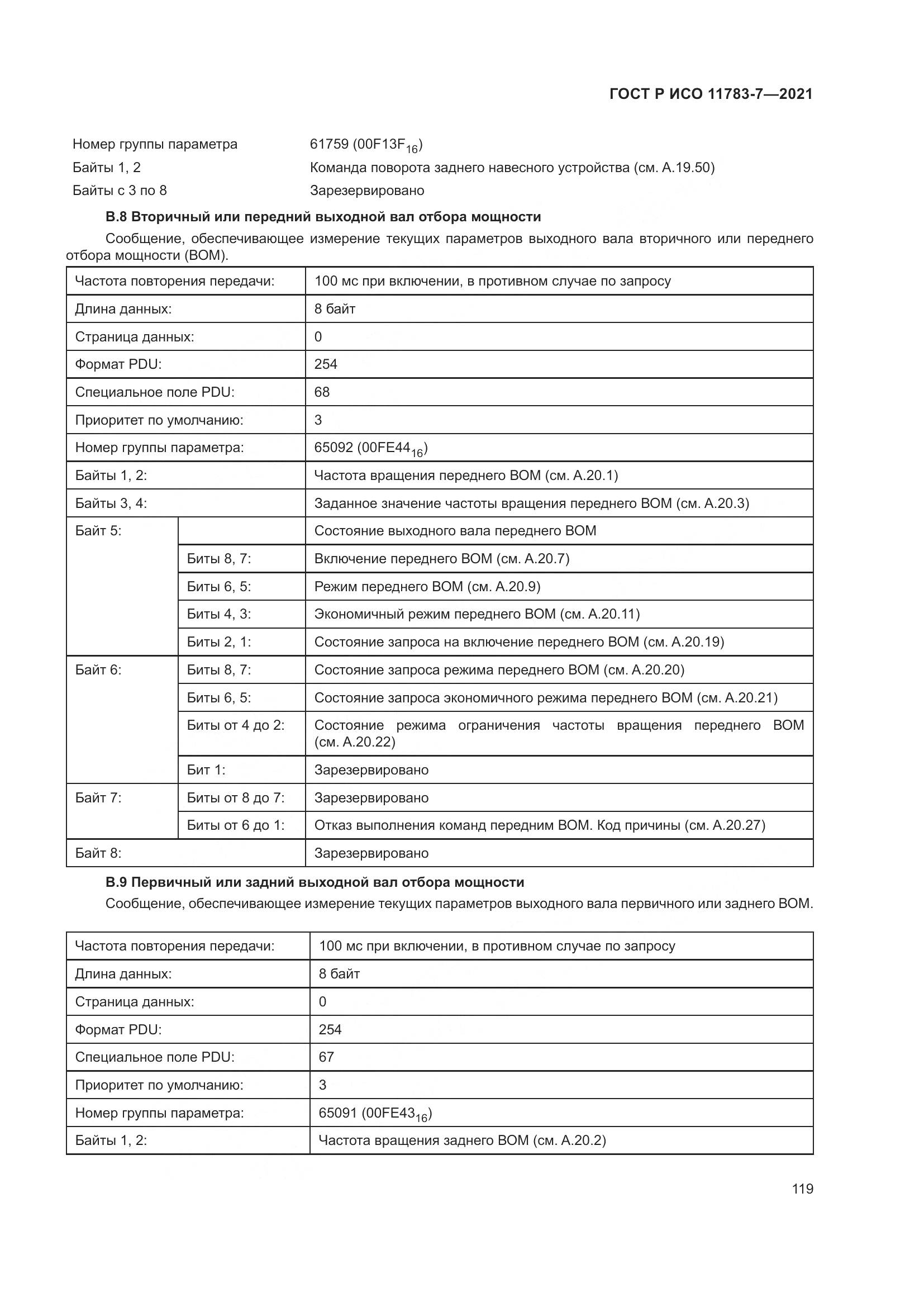 ГОСТ Р ИСО  11783-7-2021, страница 123