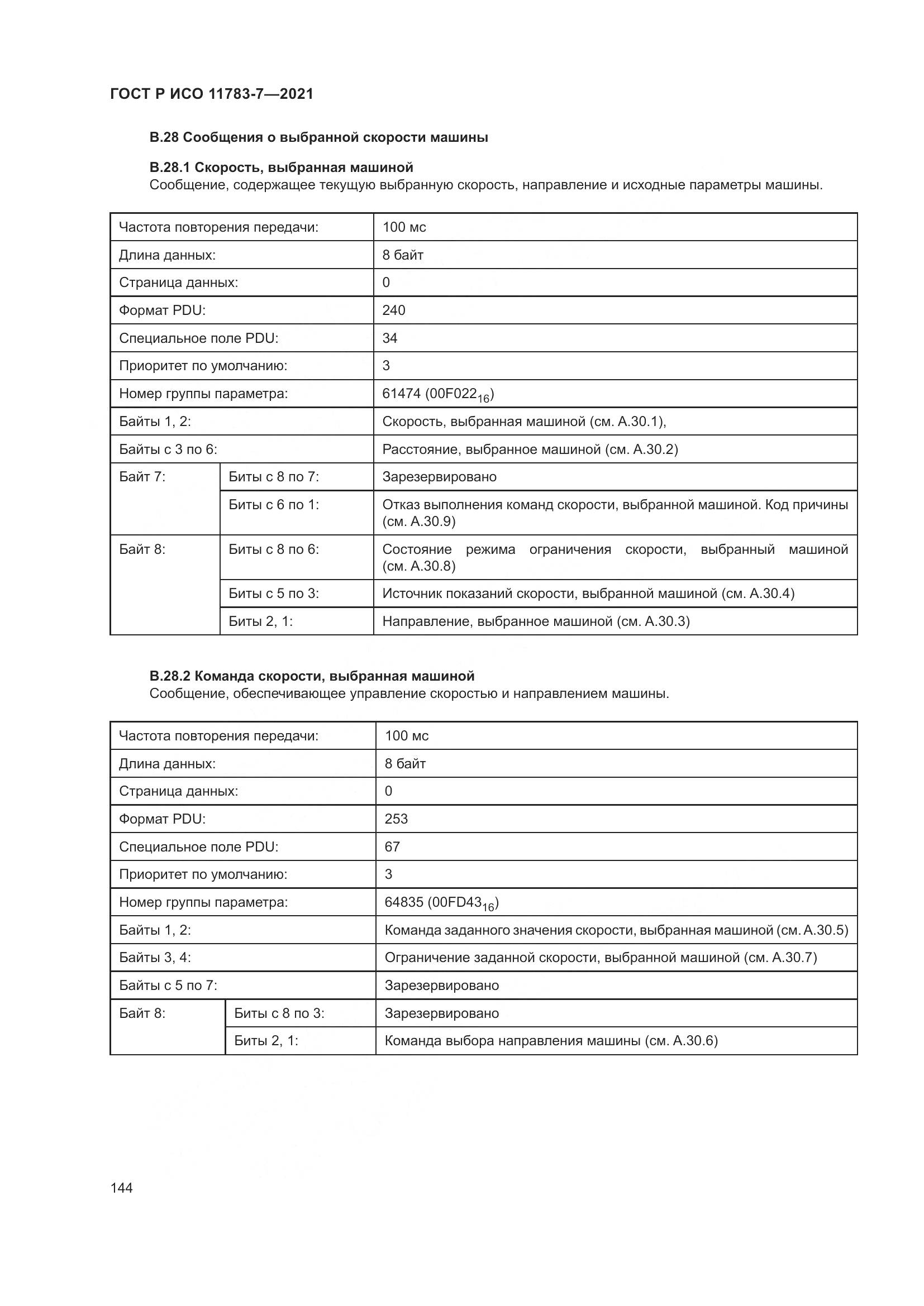 ГОСТ Р ИСО  11783-7-2021, страница 148