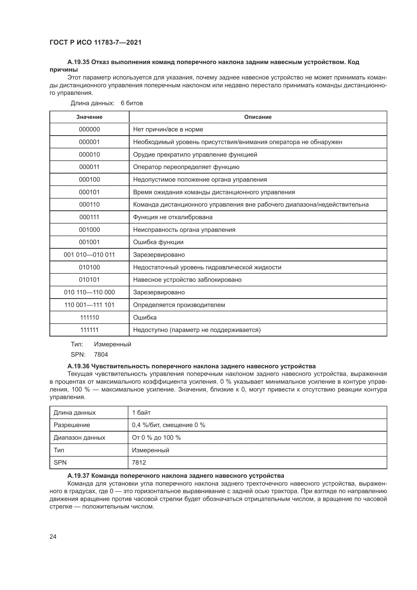 ГОСТ Р ИСО  11783-7-2021, страница 28