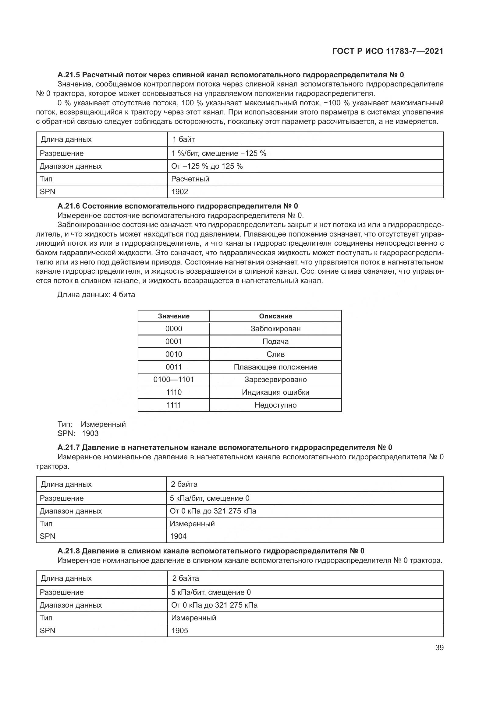 ГОСТ Р ИСО  11783-7-2021, страница 43