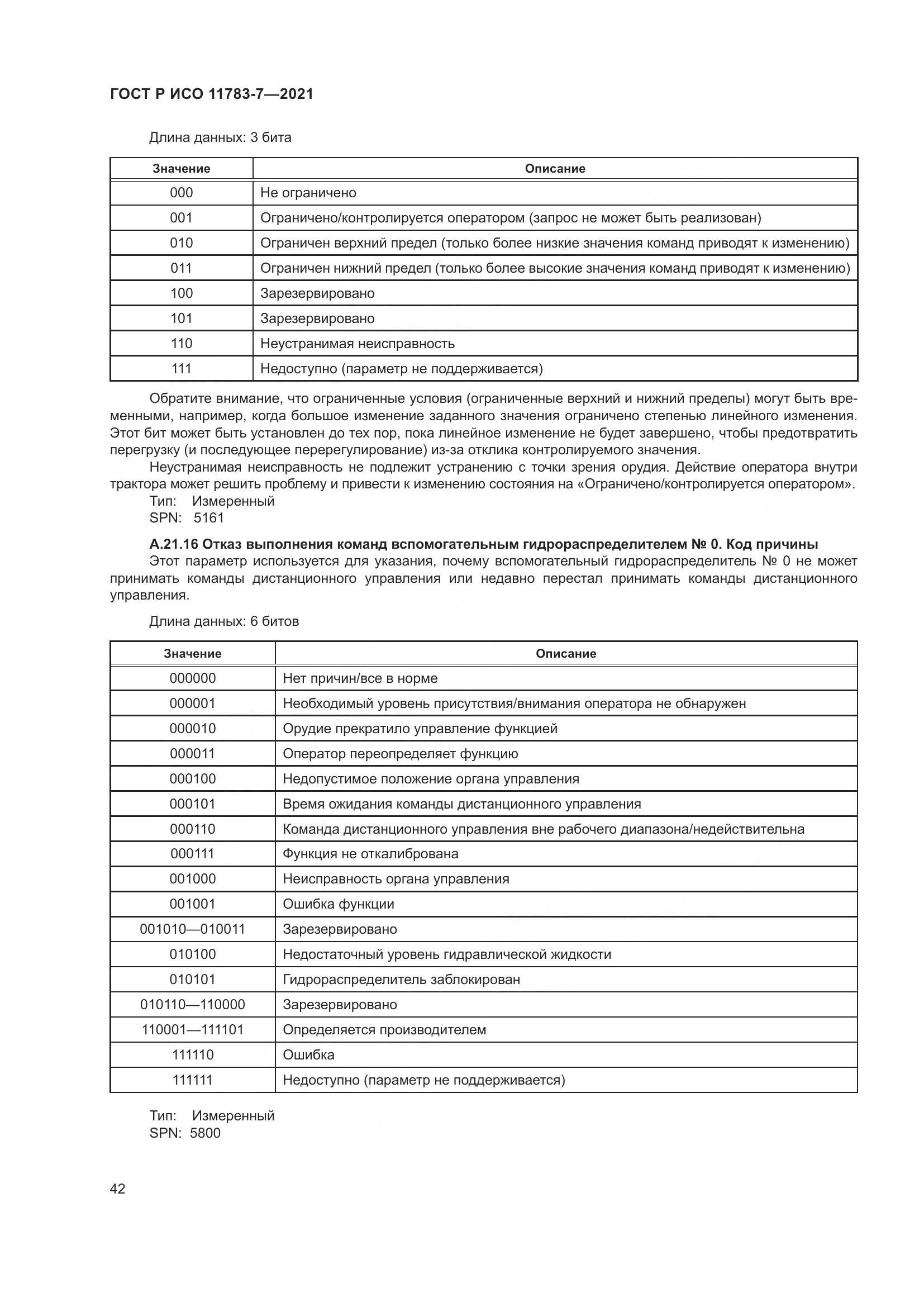 ГОСТ Р ИСО  11783-7-2021, страница 46