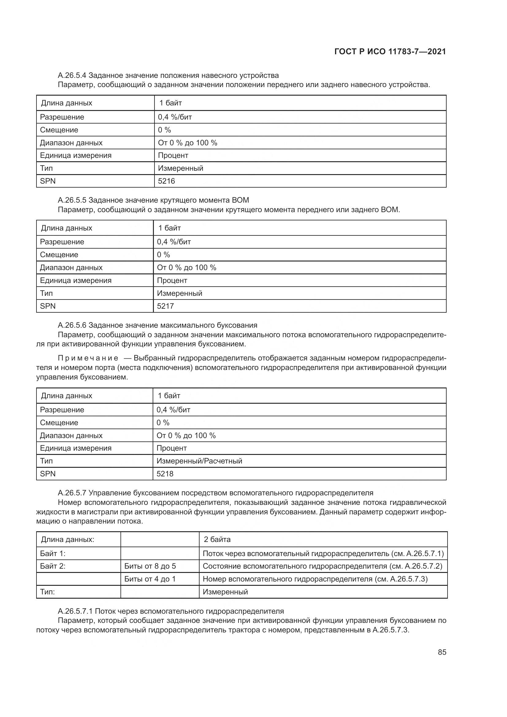 ГОСТ Р ИСО  11783-7-2021, страница 89