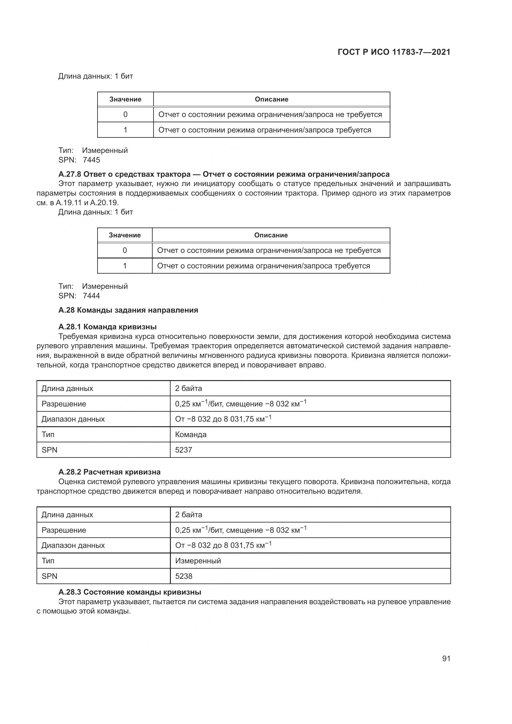 ГОСТ Р ИСО  11783-7-2021, страница 95