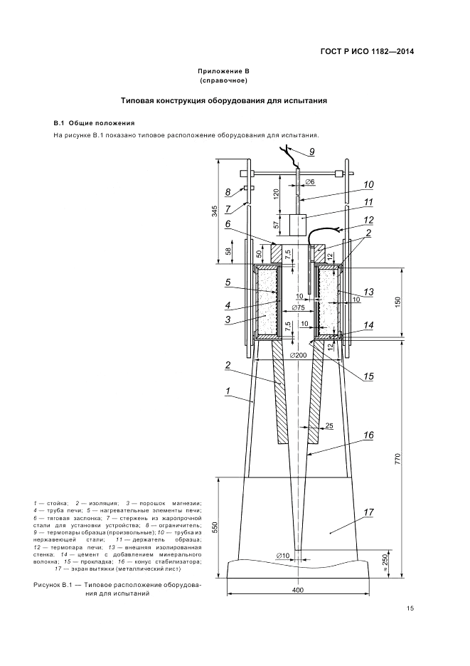 ГОСТ Р ИСО  1182-2014, страница 19