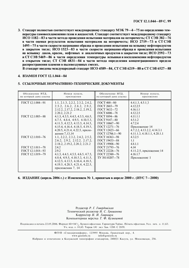 ГОСТ 12.1.044-89, страница 100