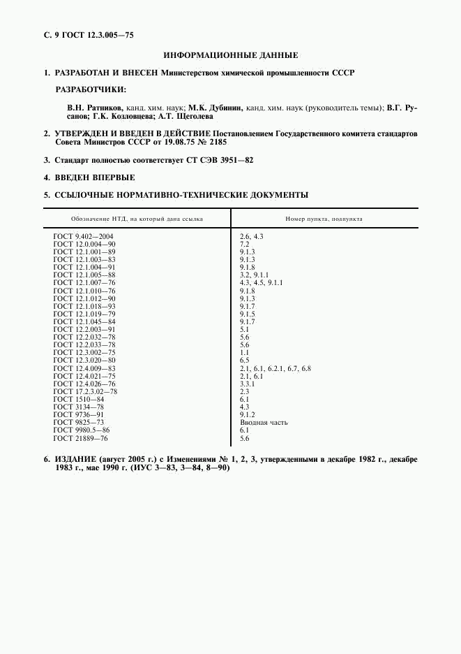 ГОСТ 12.3.005-75, страница 10