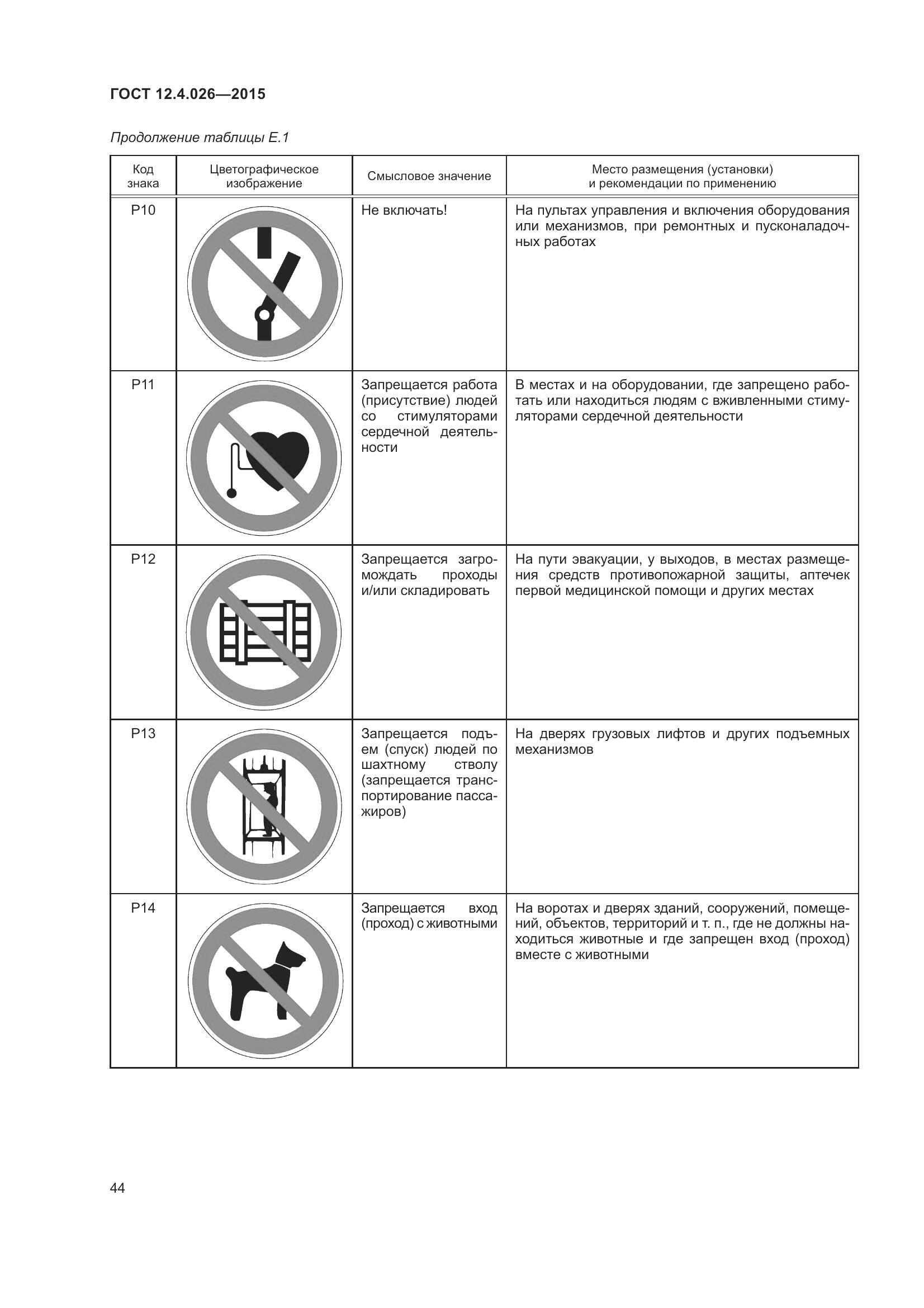 ГОСТ 12.4.026-2015, страница 51