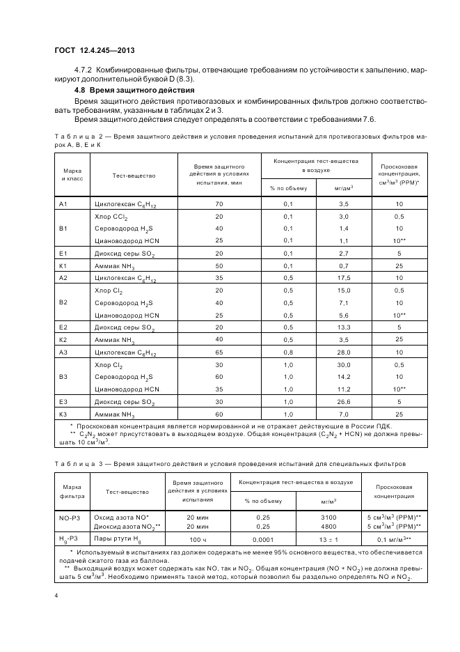 ГОСТ 12.4.245-2013, страница 8