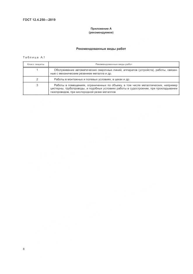 ГОСТ 12.4.250-2019, страница 11