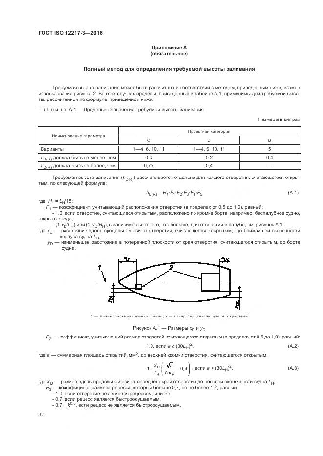 ГОСТ ISO 12217-3-2016, страница 36