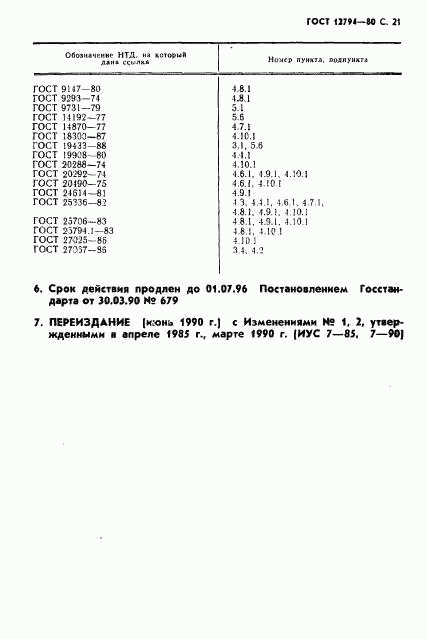 ГОСТ 12794-80, страница 22