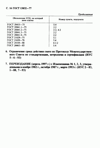 ГОСТ 13032-77, страница 17